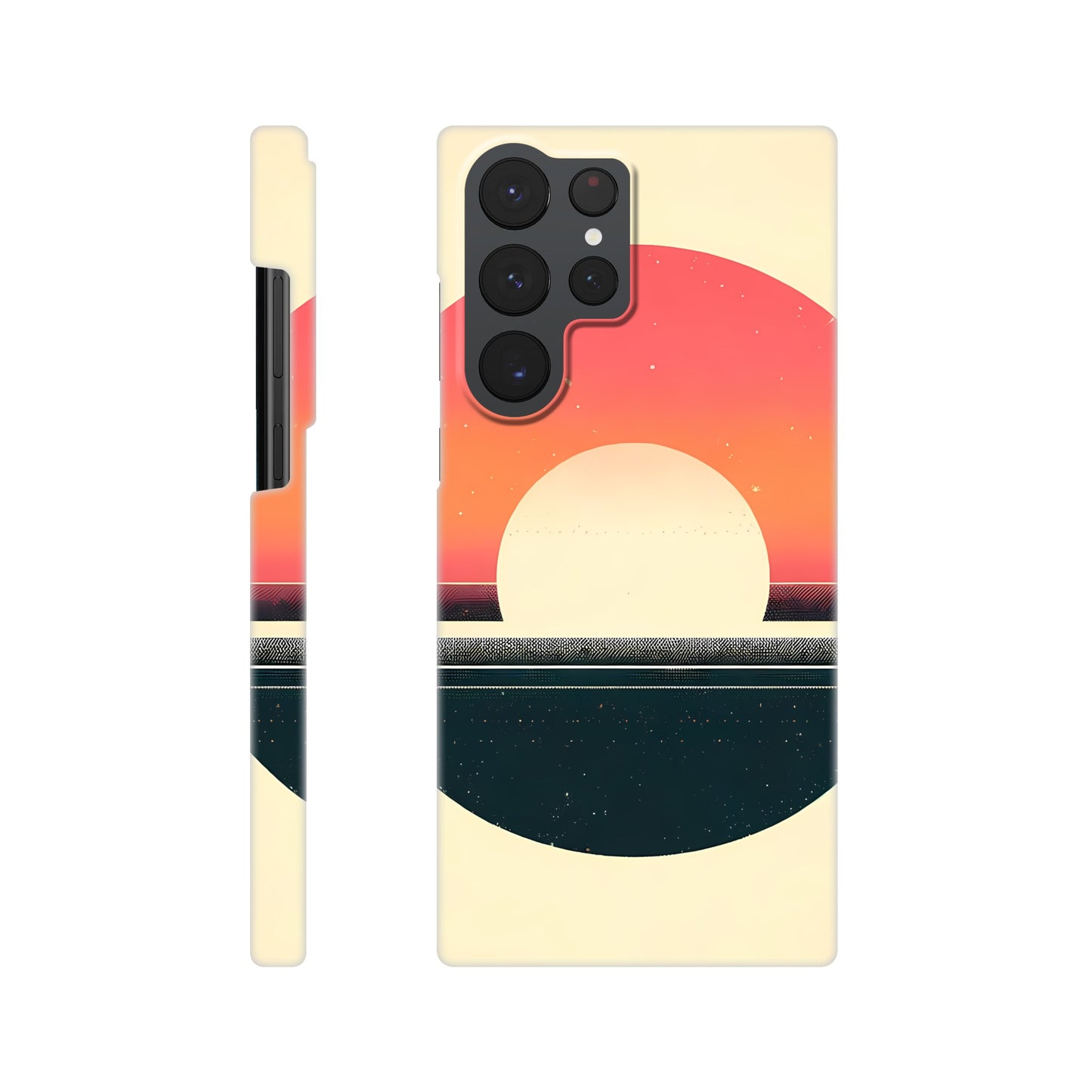 Minimalist Sunset Case iPhone and Samsung