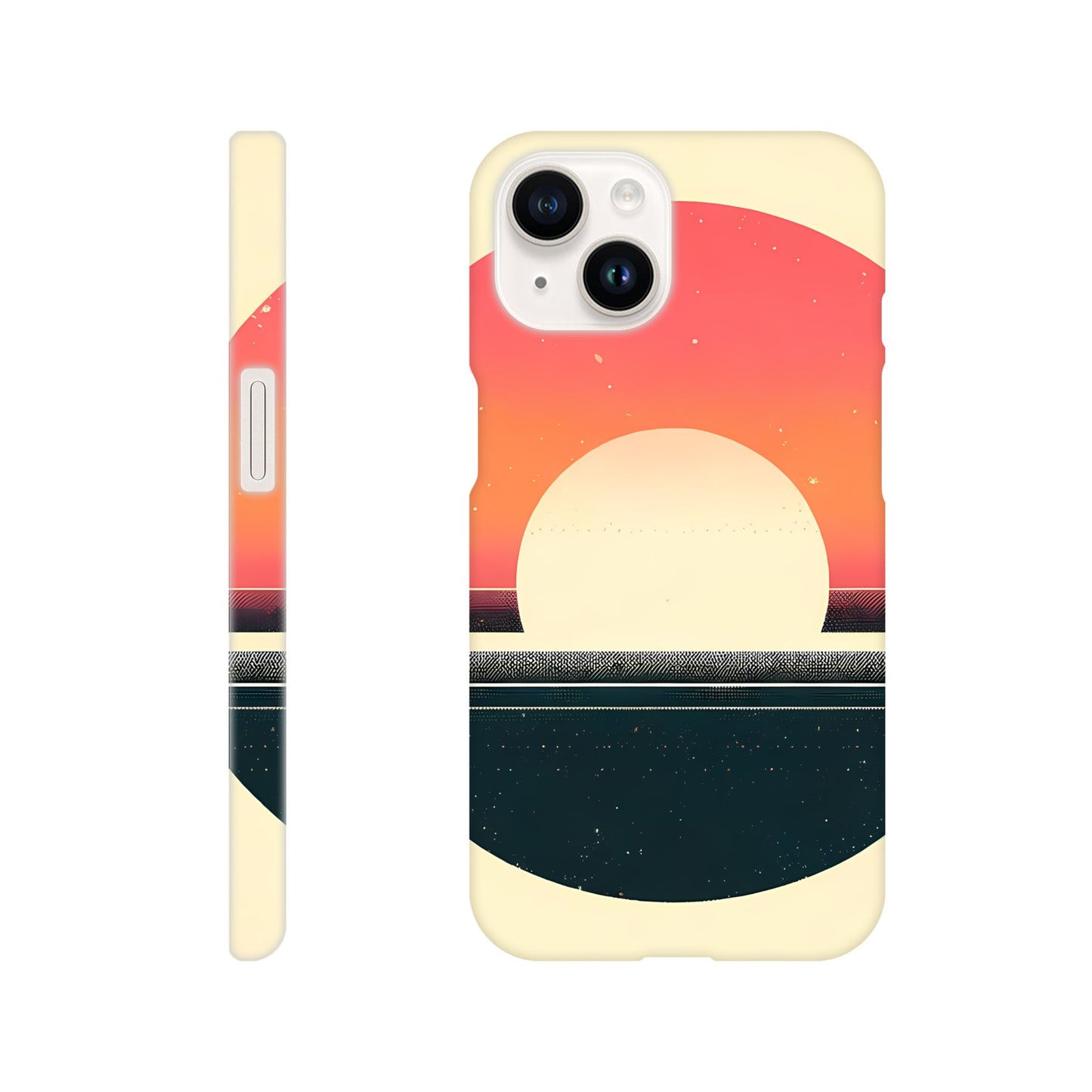 Minimalist Sunset Case iPhone and Samsung