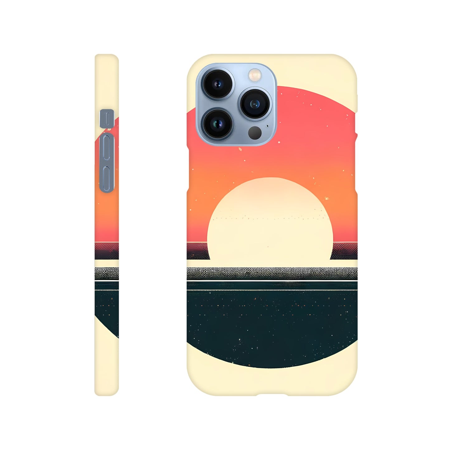 Minimalist Sunset Case iPhone and Samsung