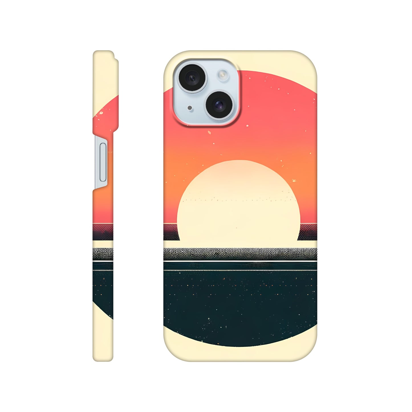 Minimalist Sunset Case iPhone and Samsung