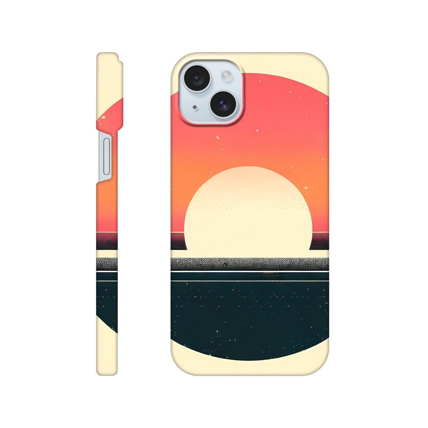 Minimalist Sunset Case iPhone and Samsung