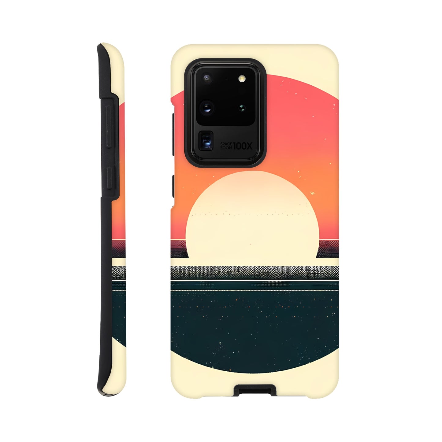 Minimalist Sunset Case iPhone and Samsung