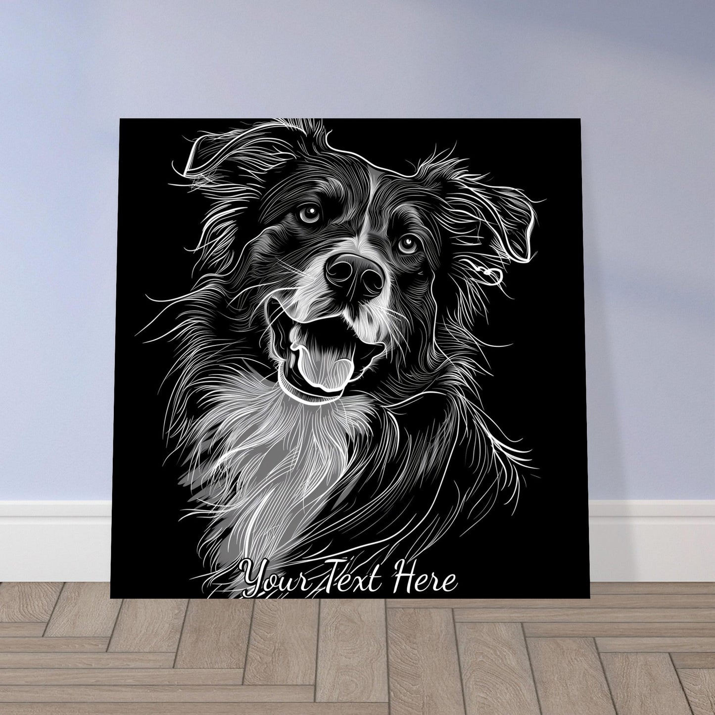 Custom Aluminum Dog prints - ArtAify