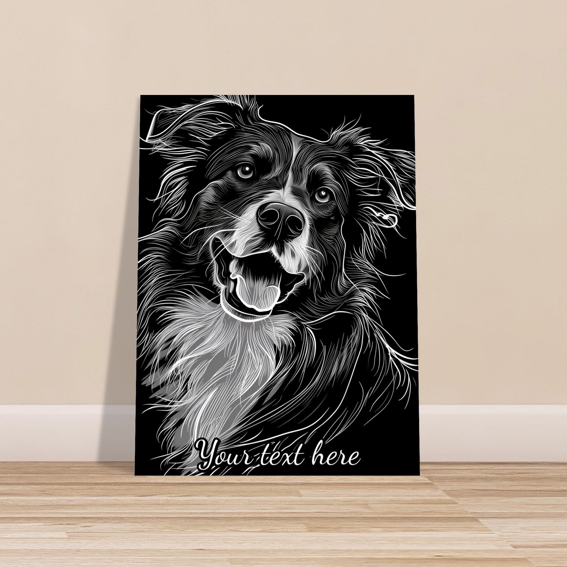 Custom Aluminum Dog prints - ArtAify