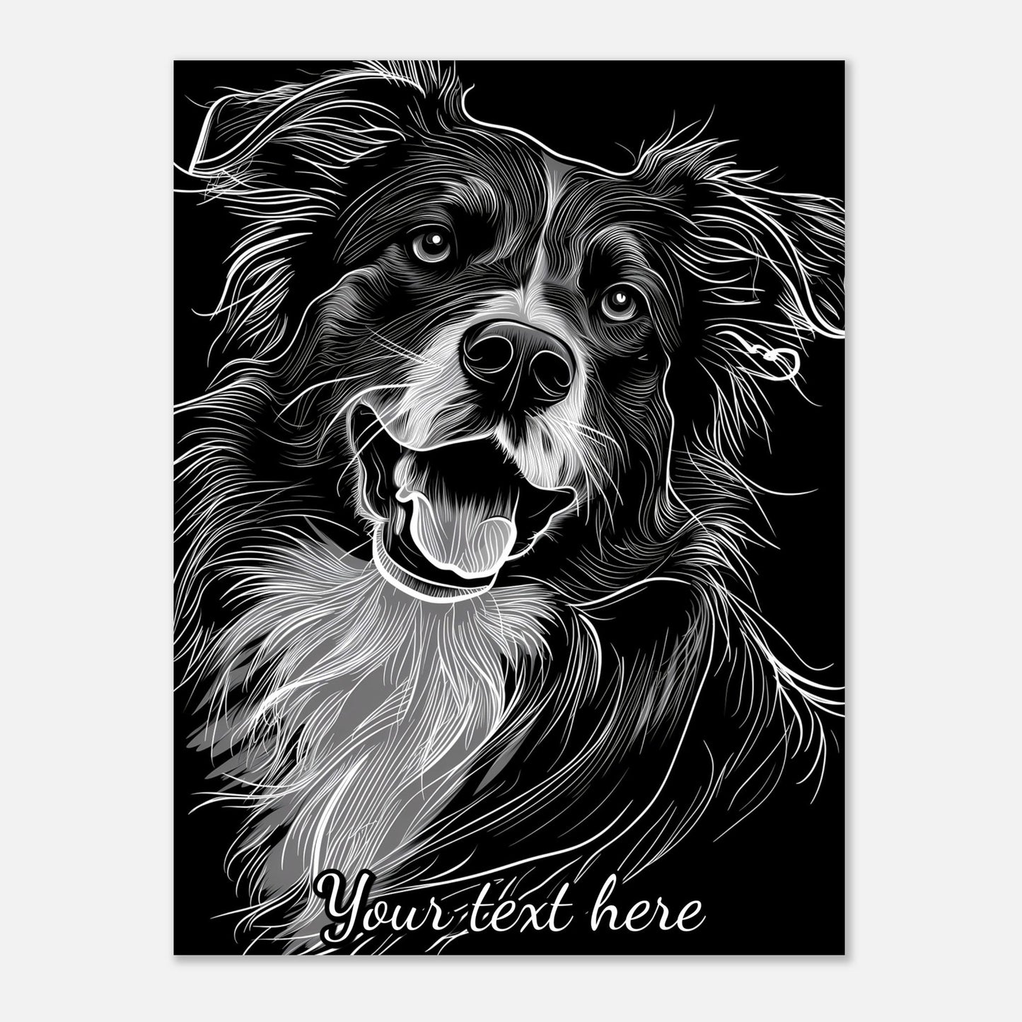 Custom Aluminum Dog prints - ArtAify