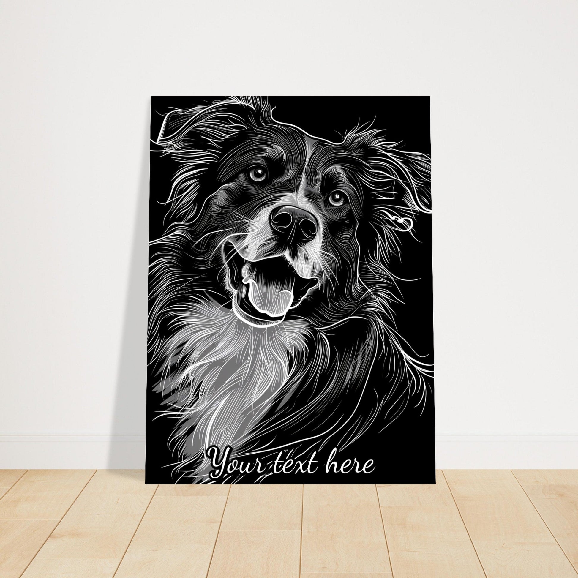 Custom Aluminum Dog prints - ArtAify