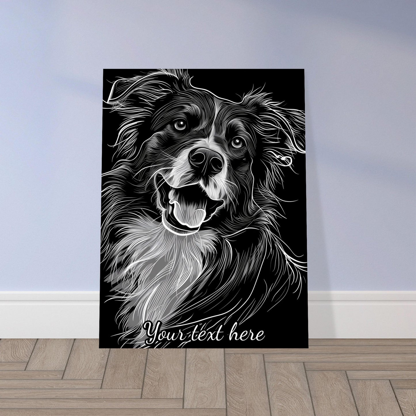 Custom Aluminum Dog prints - ArtAify