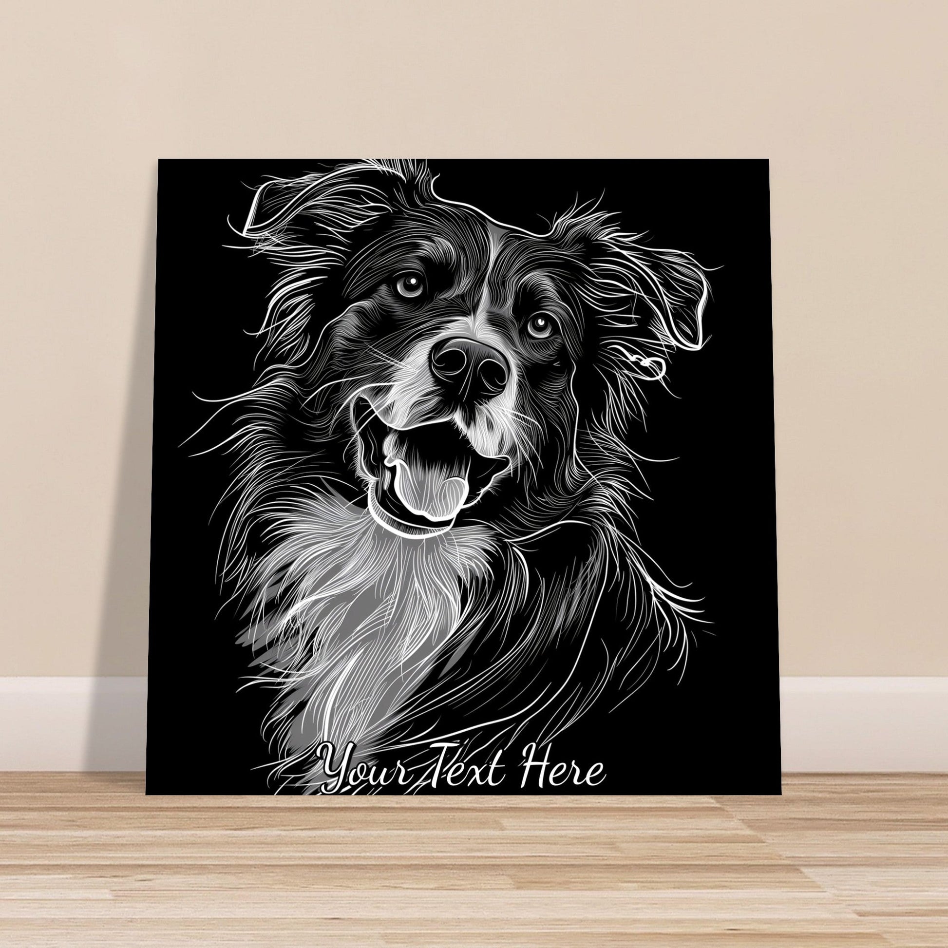 Custom Aluminum Dog prints - ArtAify