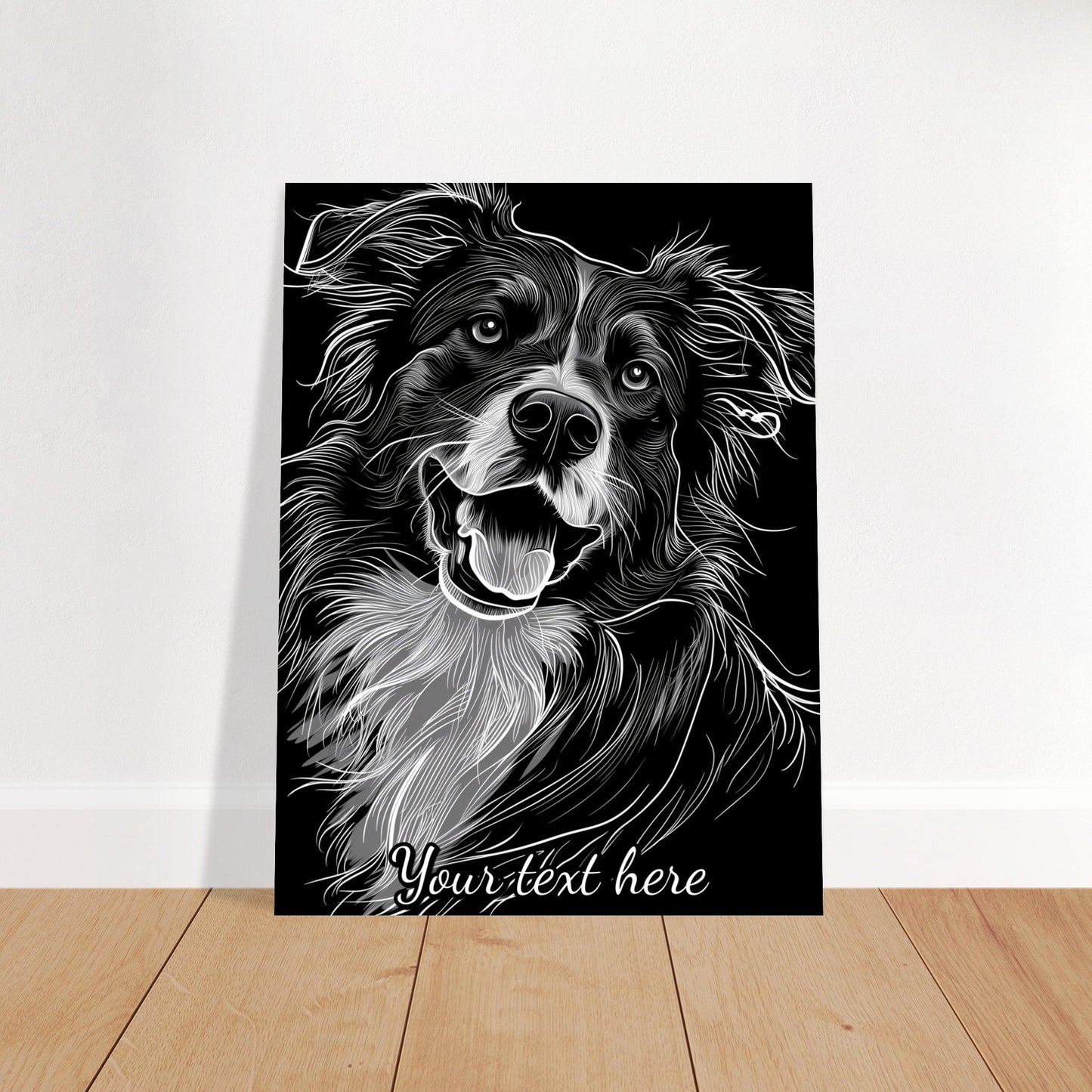 Custom Aluminum Dog prints - ArtAify