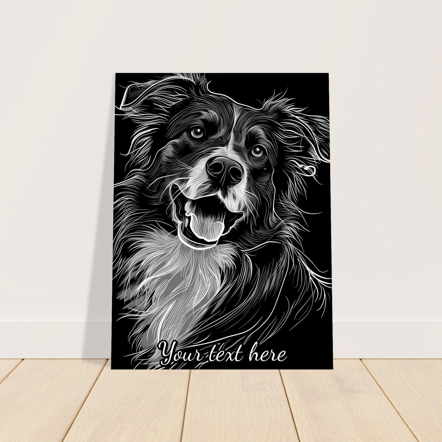 Custom Aluminum Dog prints - ArtAify