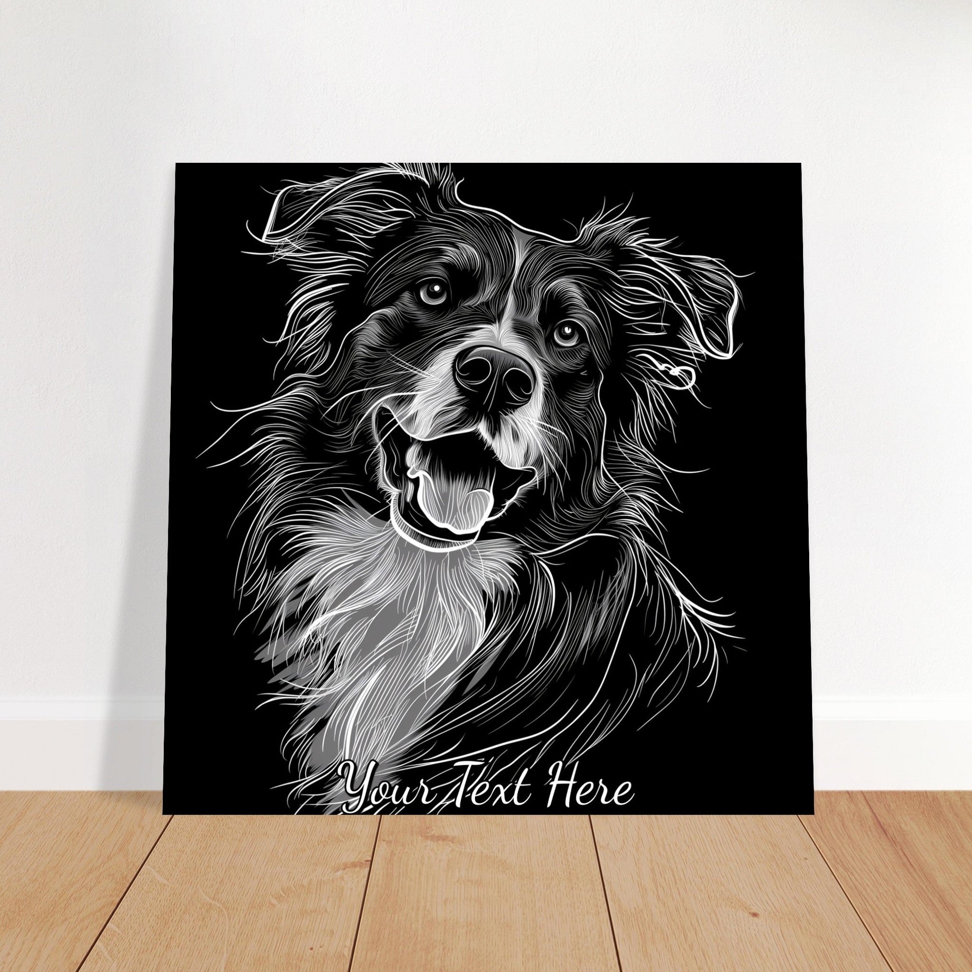 Custom Aluminum Dog prints - ArtAify