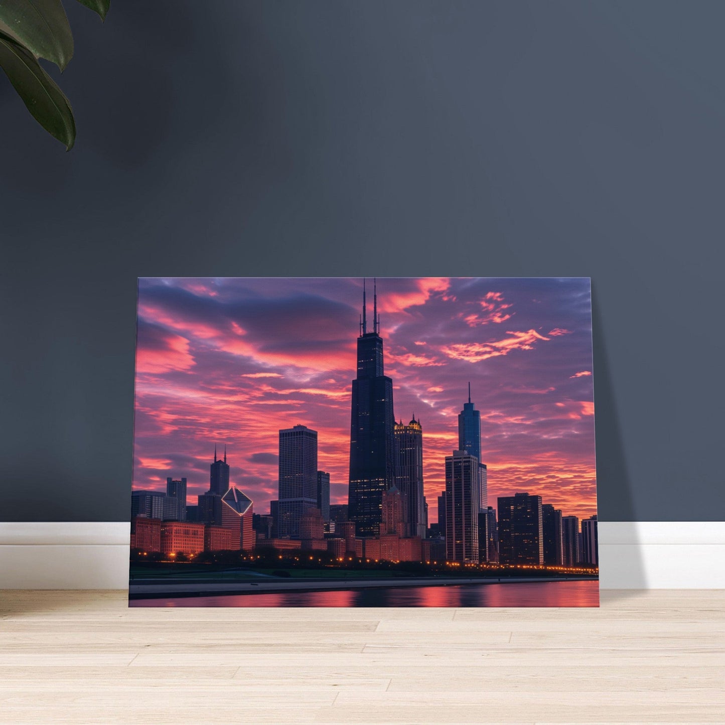 Dusk over Lake Michigan - ArtAify