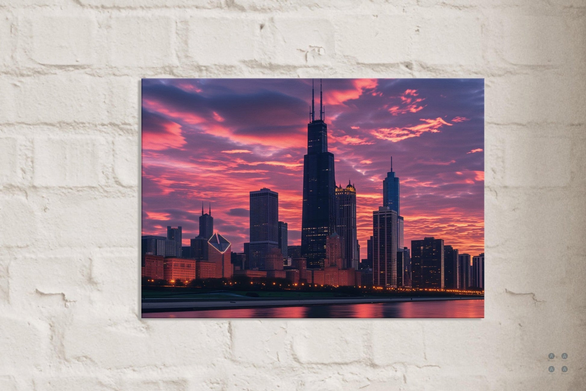 Dusk over Lake Michigan - ArtAify