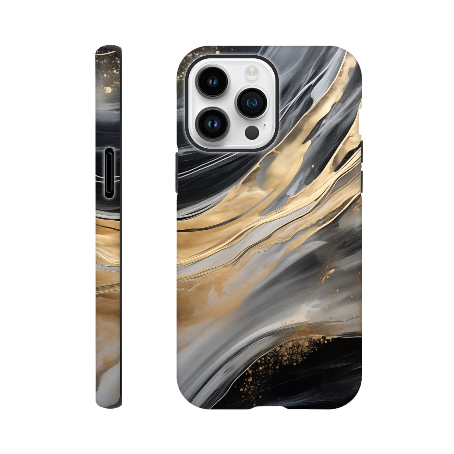 Golden Flux Case for iPhone and Samsung Galaxy