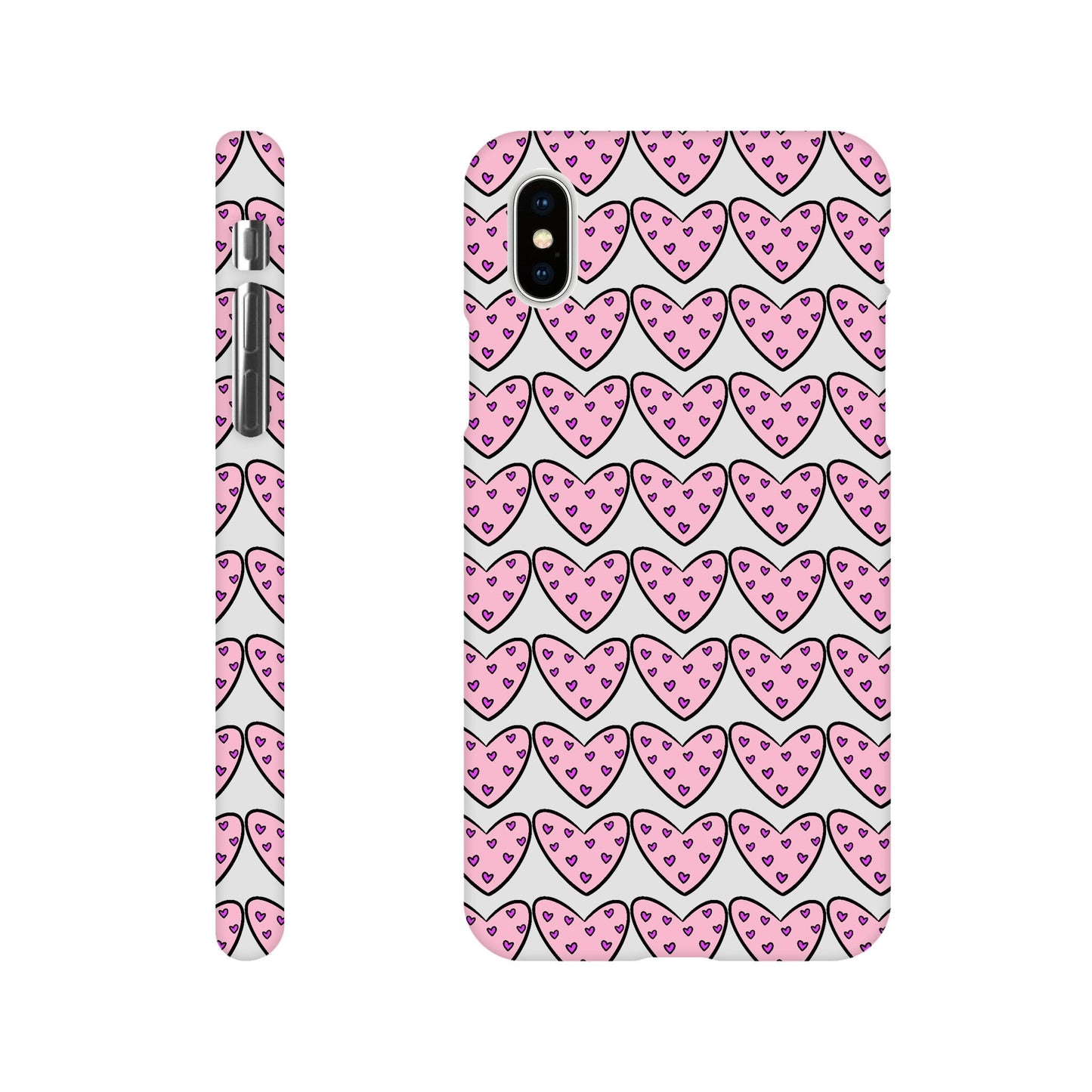 Hearts case for iPhone and Samsung Galaxy