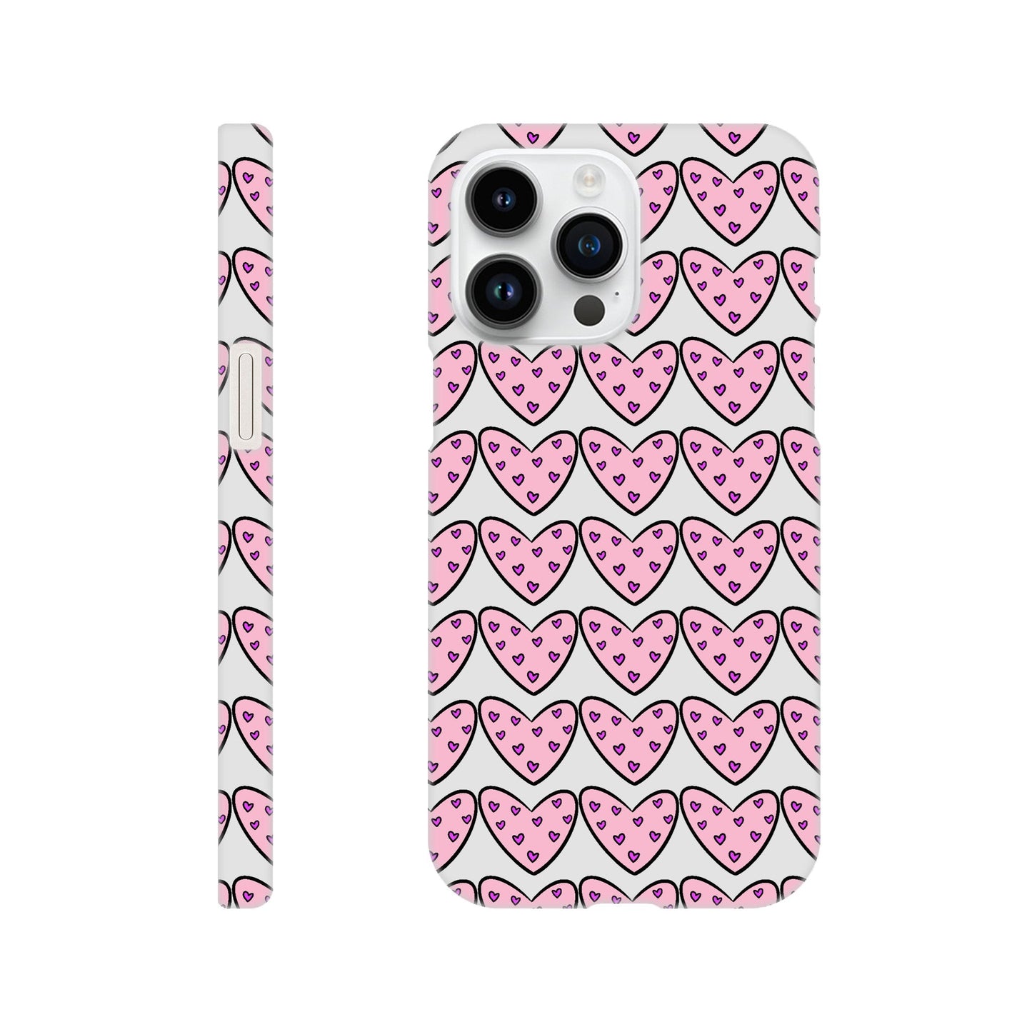 Hearts case for iPhone and Samsung Galaxy