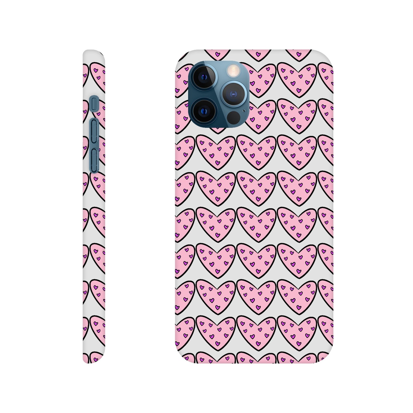 Hearts case for iPhone and Samsung Galaxy