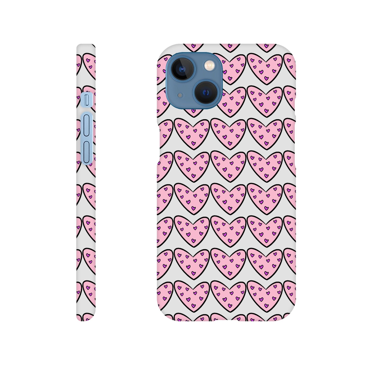 Hearts case for iPhone and Samsung Galaxy