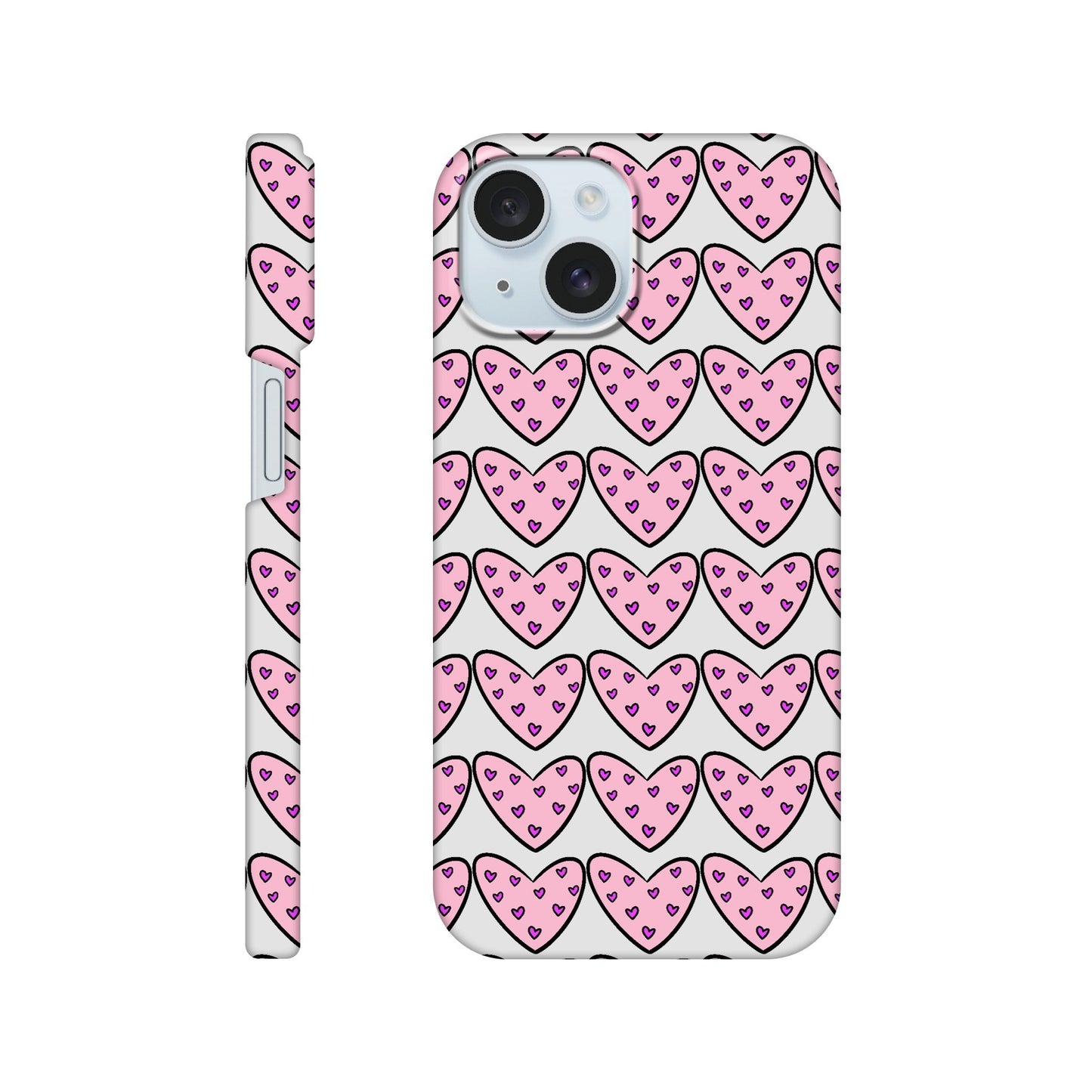 Hearts case for iPhone and Samsung Galaxy