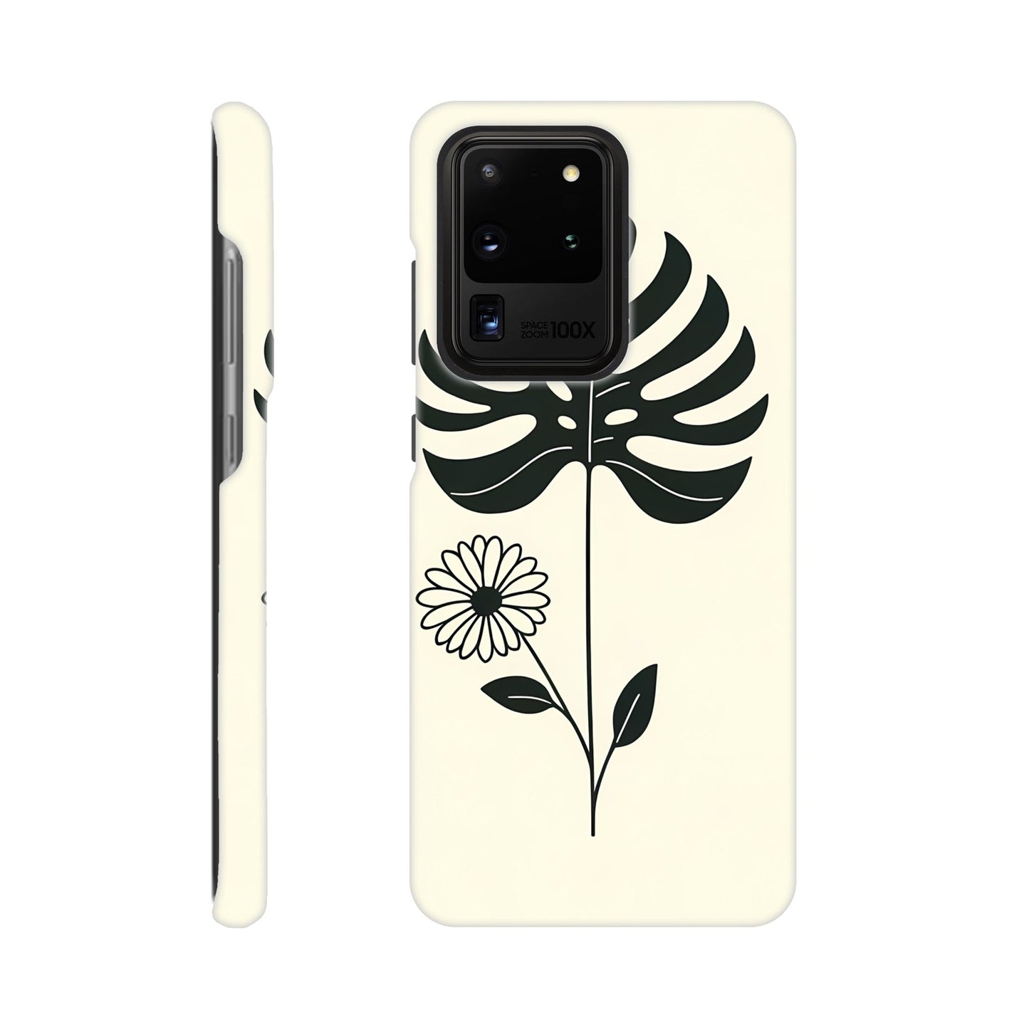 MINIMALIST FLOWER PHONE CASE FOR IPHONE AND SAMSUNG