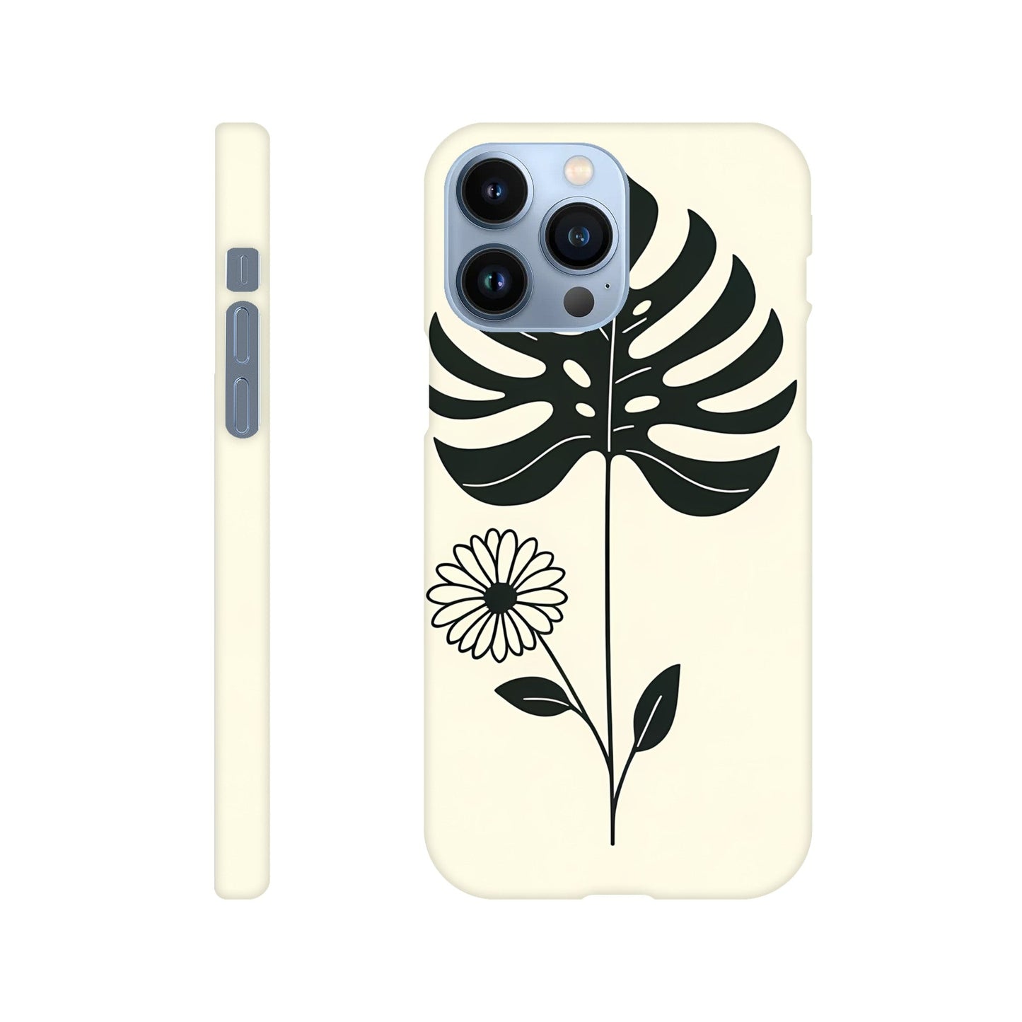 MINIMALIST FLOWER PHONE CASE FOR IPHONE AND SAMSUNG