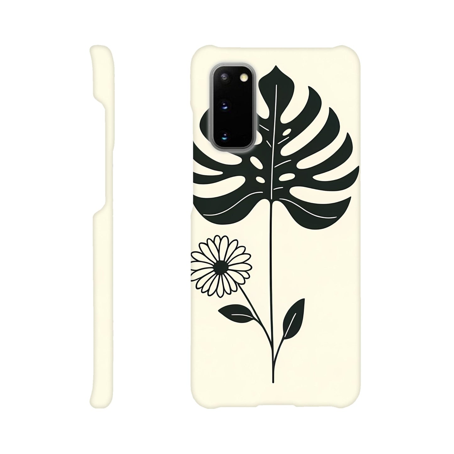 MINIMALIST FLOWER PHONE CASE FOR IPHONE AND SAMSUNG