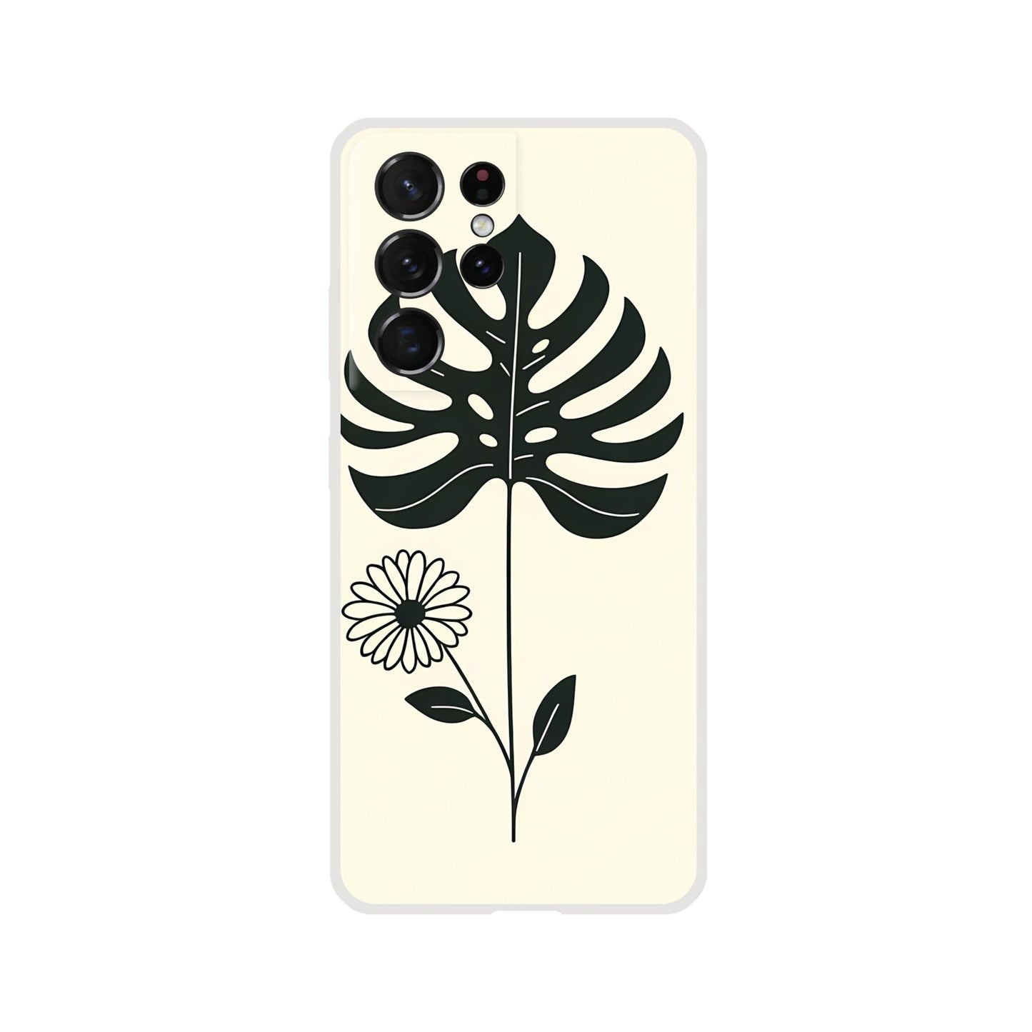 MINIMALIST FLOWER PHONE CASE FOR IPHONE AND SAMSUNG