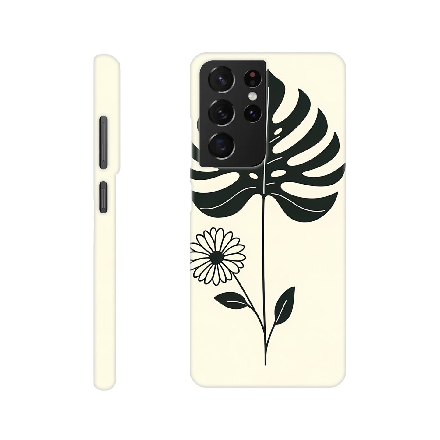 MINIMALIST FLOWER PHONE CASE FOR IPHONE AND SAMSUNG