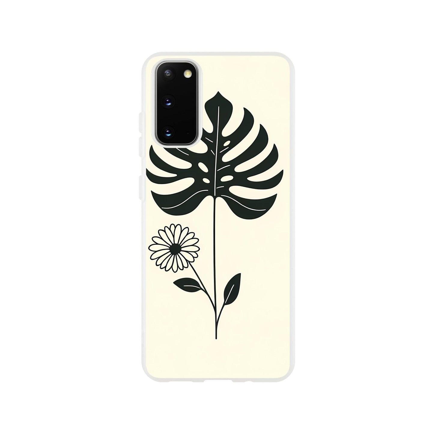 MINIMALIST FLOWER PHONE CASE FOR IPHONE AND SAMSUNG