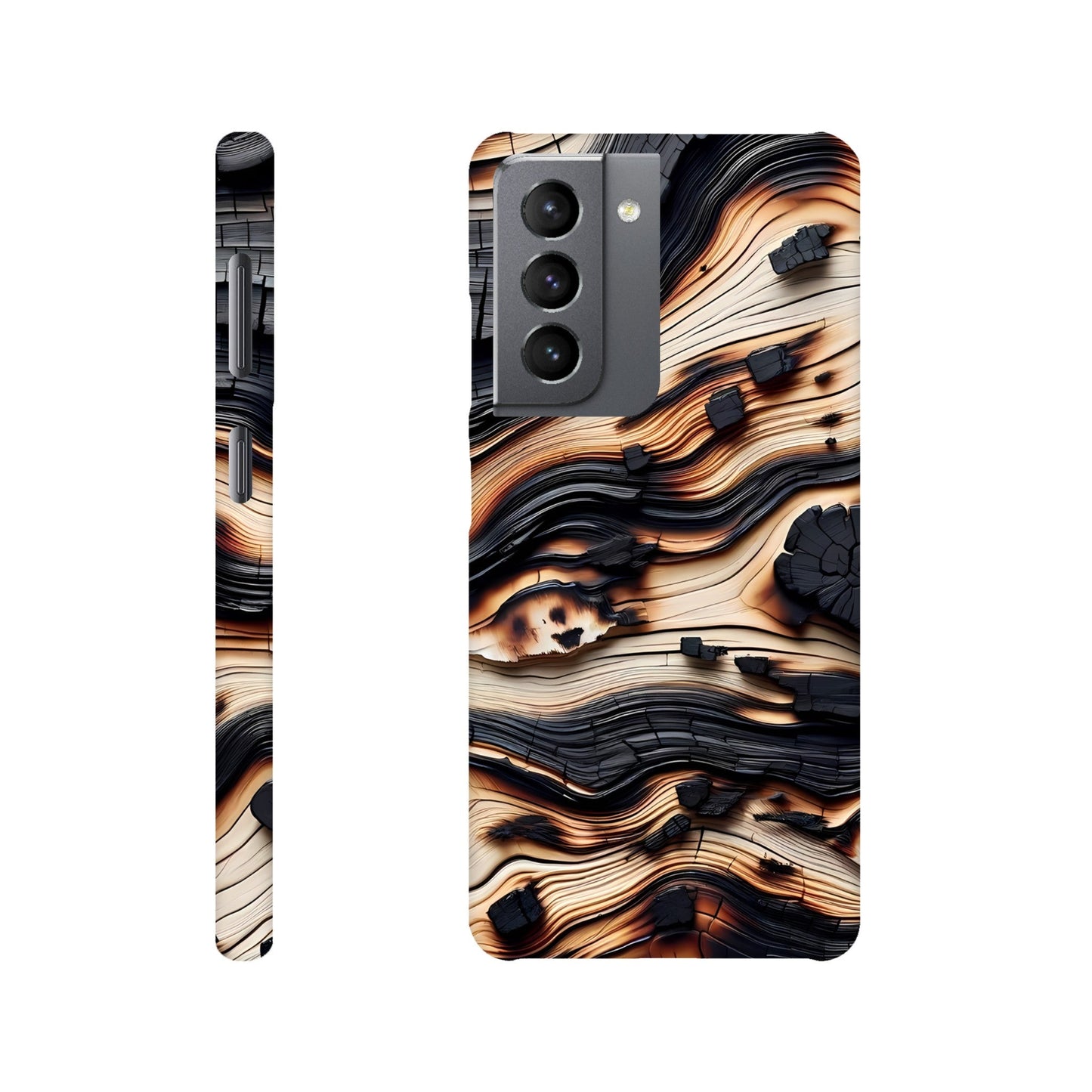 Shou Sugi Ban case for iPhone and Samsung