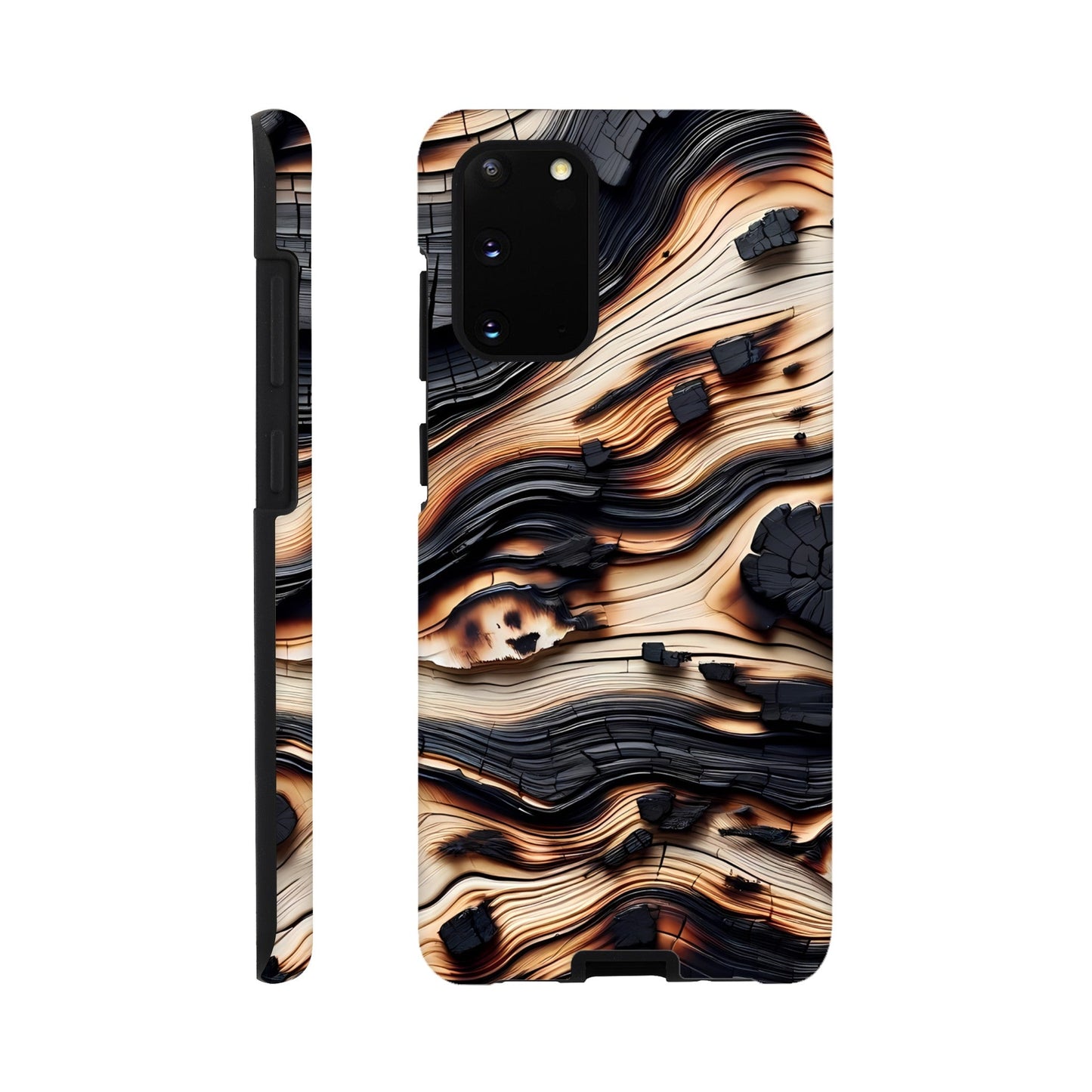 Shou Sugi Ban case for iPhone and Samsung