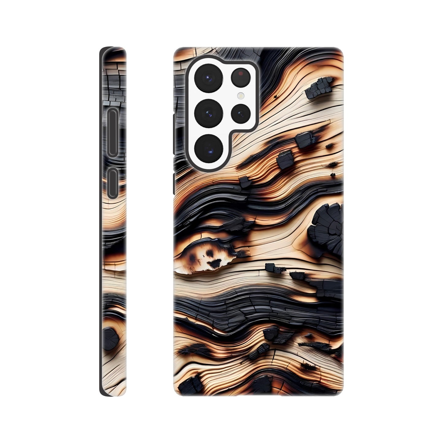 Shou Sugi Ban case for iPhone and Samsung