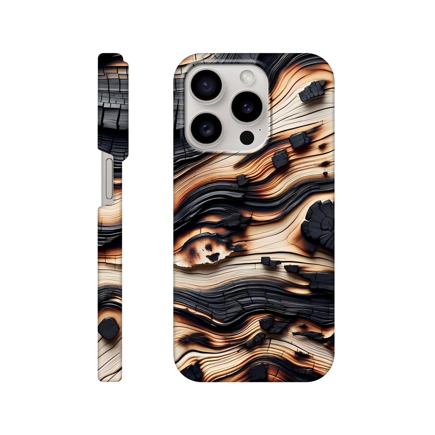 Shou Sugi Ban case for iPhone and Samsung