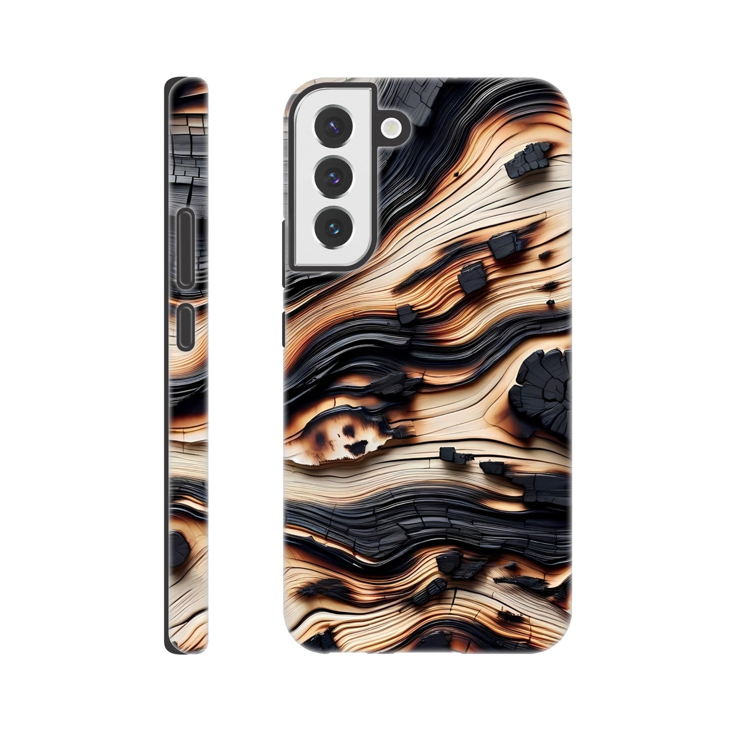 Shou Sugi Ban case for iPhone and Samsung