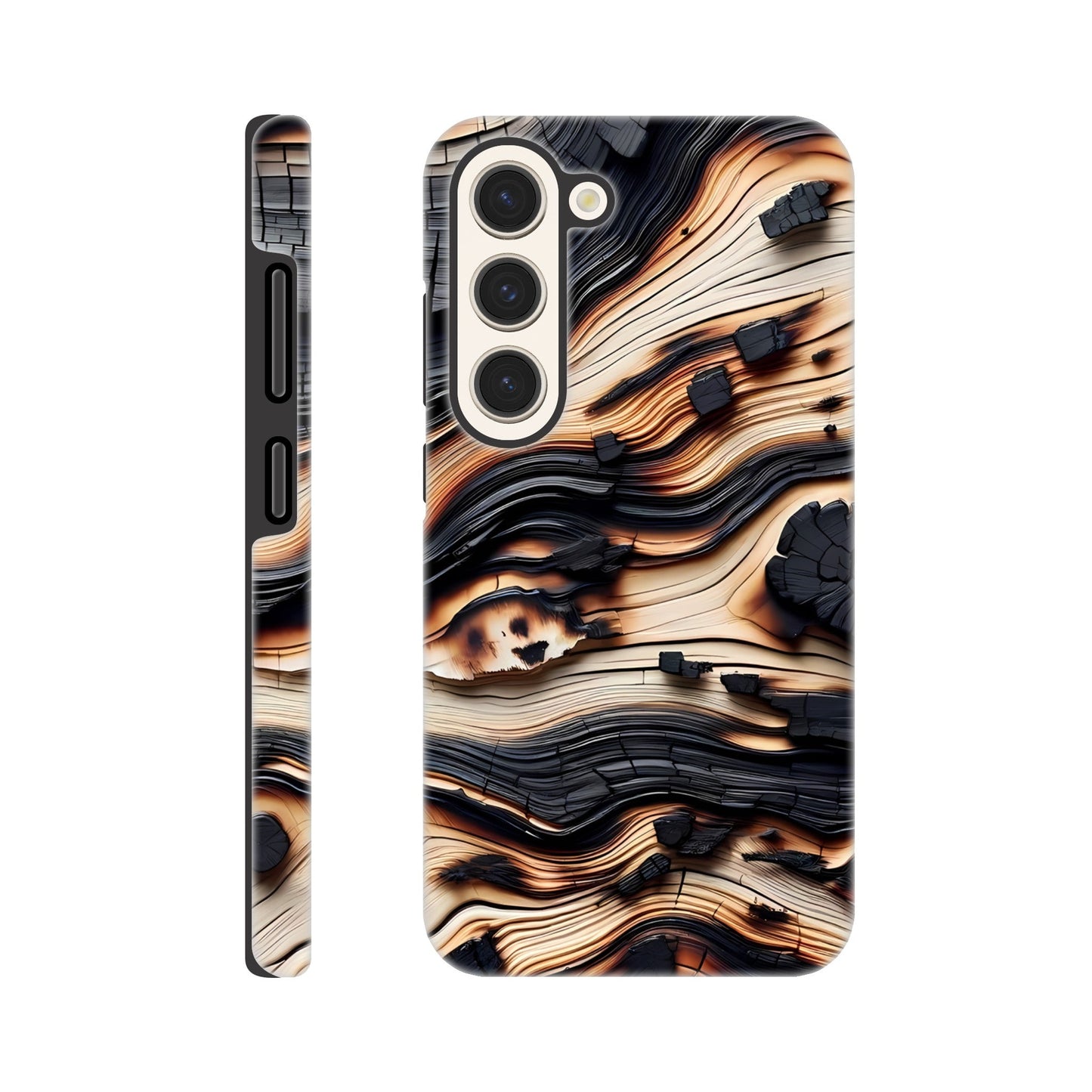 Shou Sugi Ban case for iPhone and Samsung