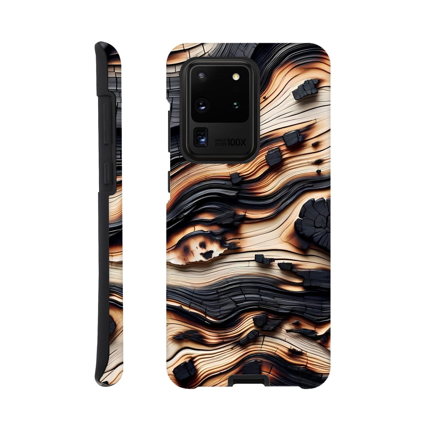 Shou Sugi Ban case for iPhone and Samsung