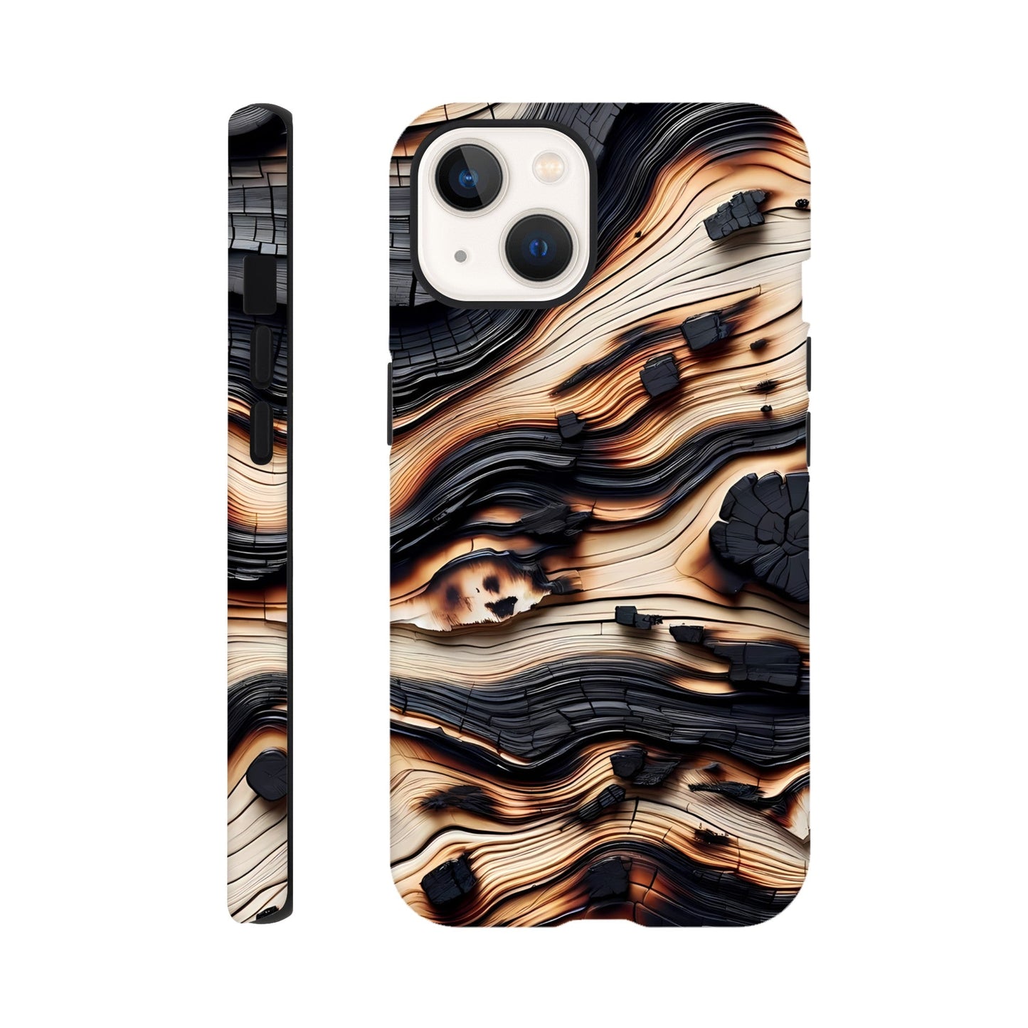 Shou Sugi Ban case for iPhone and Samsung