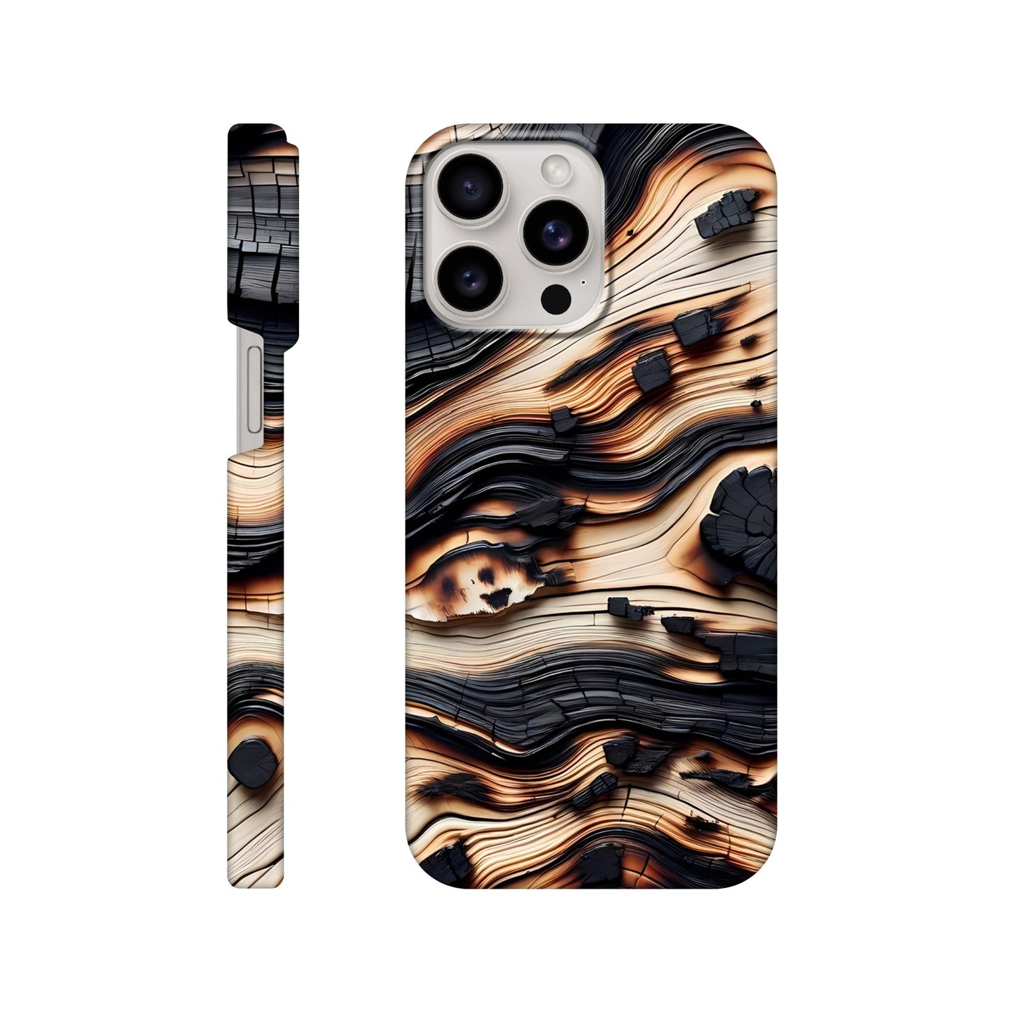 Shou Sugi Ban case for iPhone and Samsung