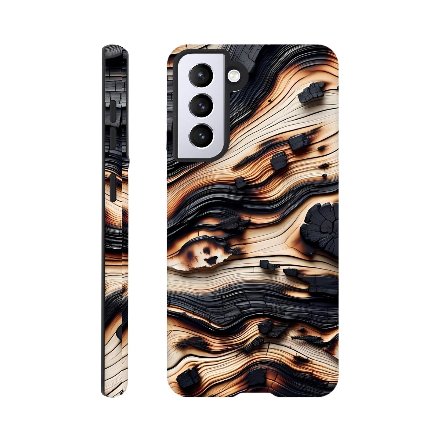 Shou Sugi Ban case for iPhone and Samsung