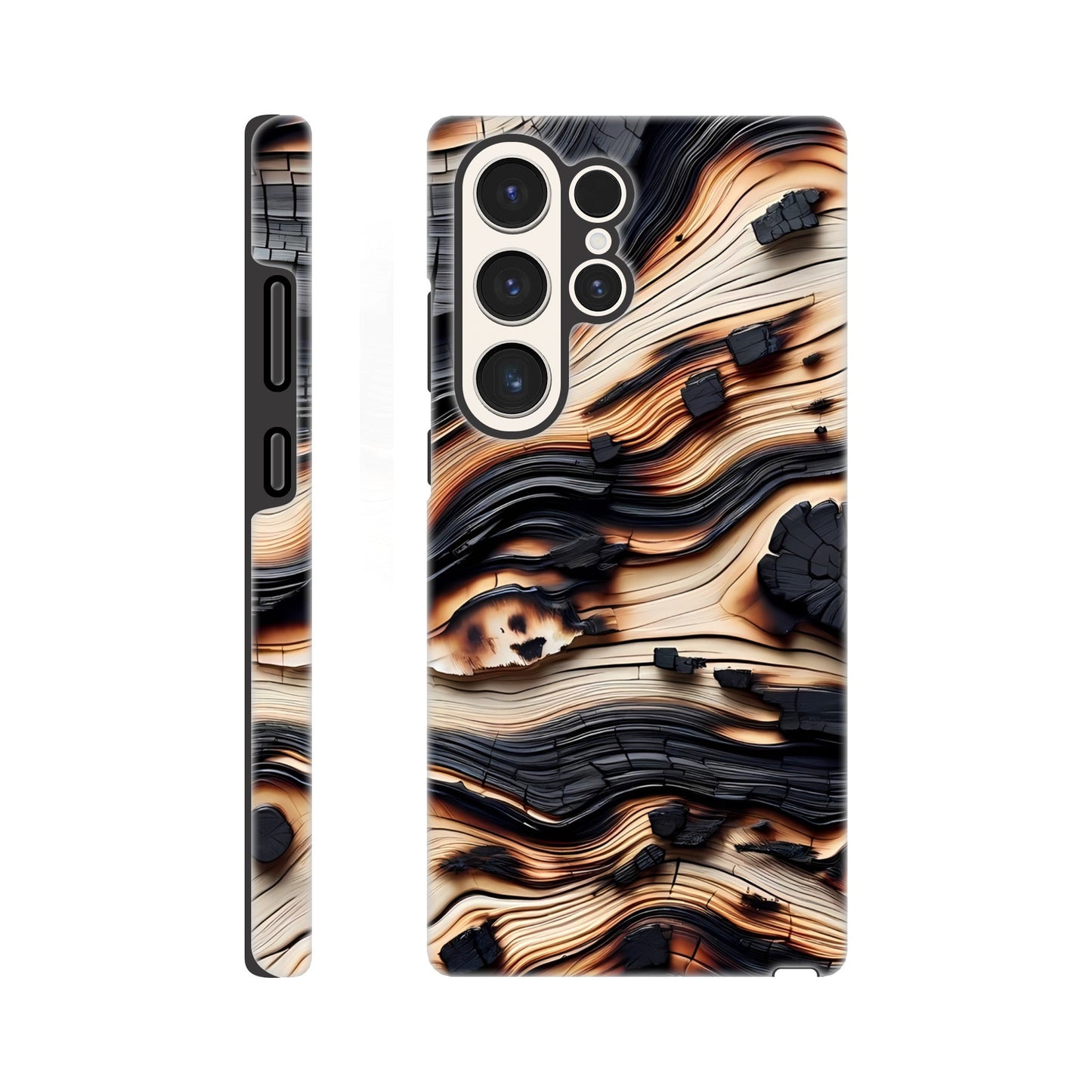 Shou Sugi Ban case for iPhone and Samsung