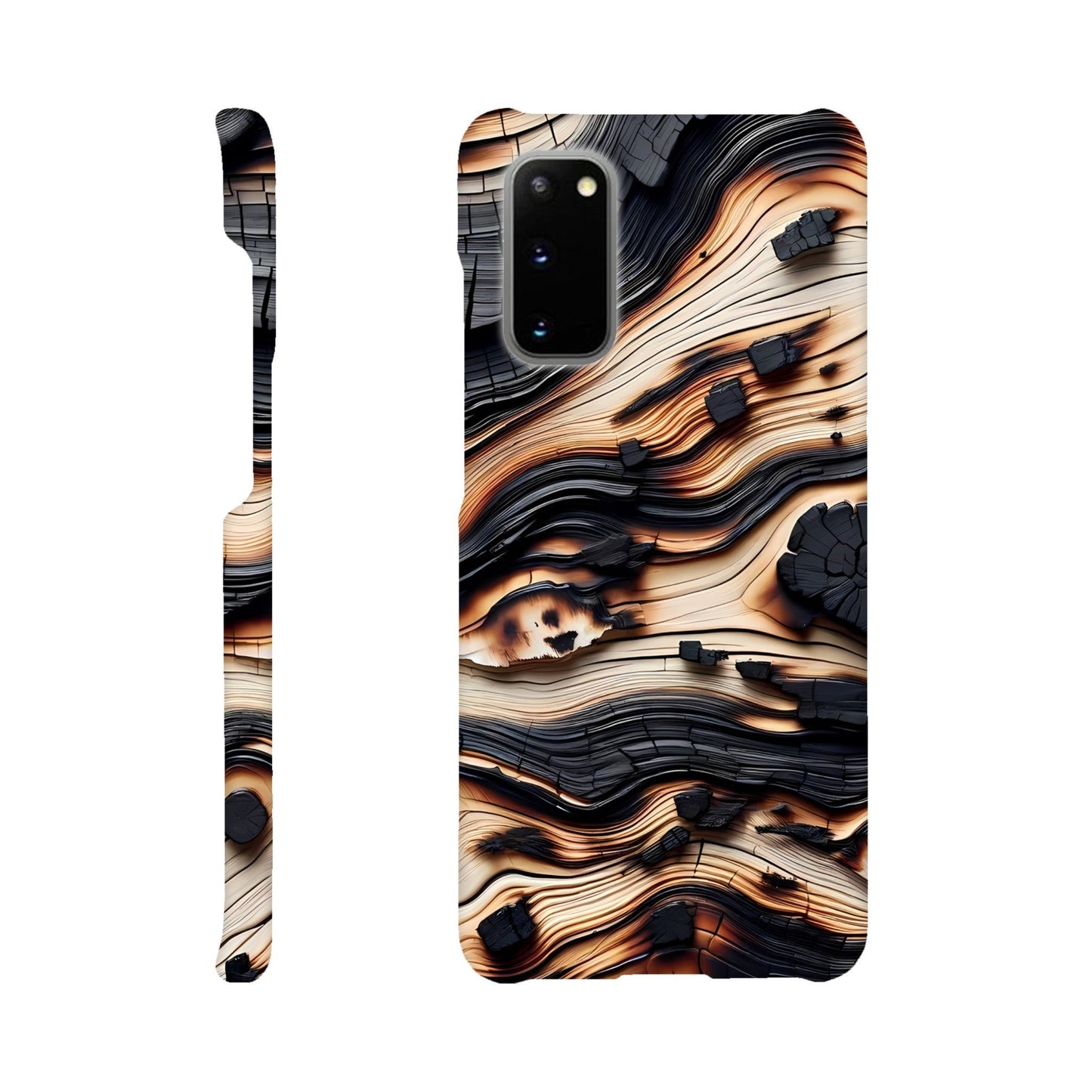 Shou Sugi Ban case for iPhone and Samsung