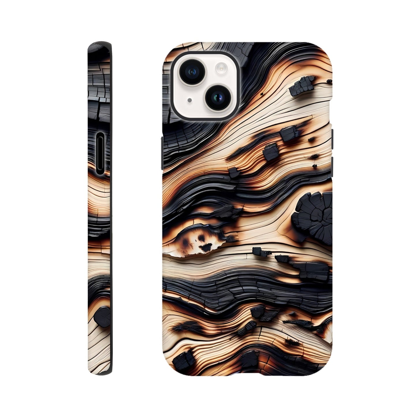 Shou Sugi Ban case for iPhone and Samsung