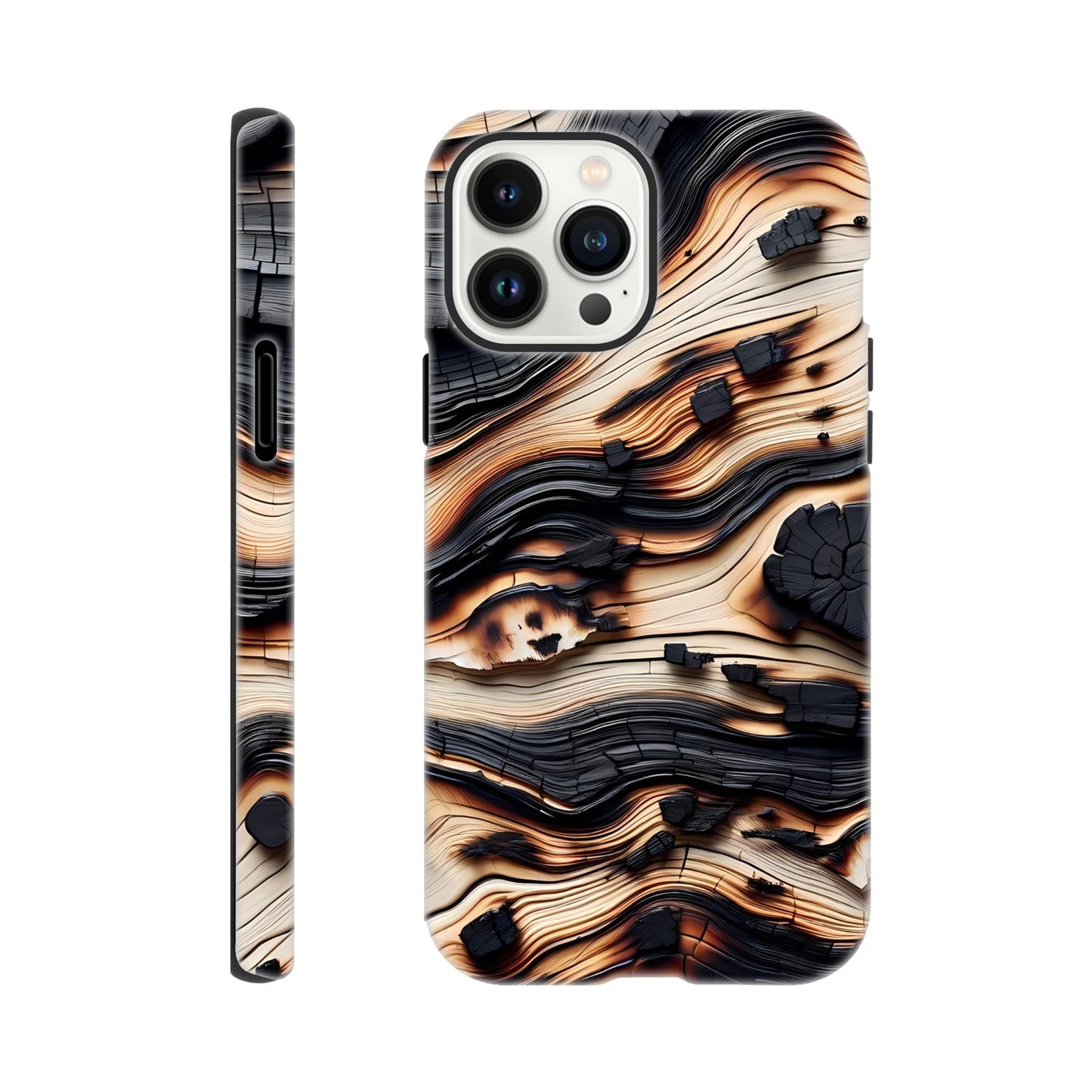 Shou Sugi Ban case for iPhone and Samsung