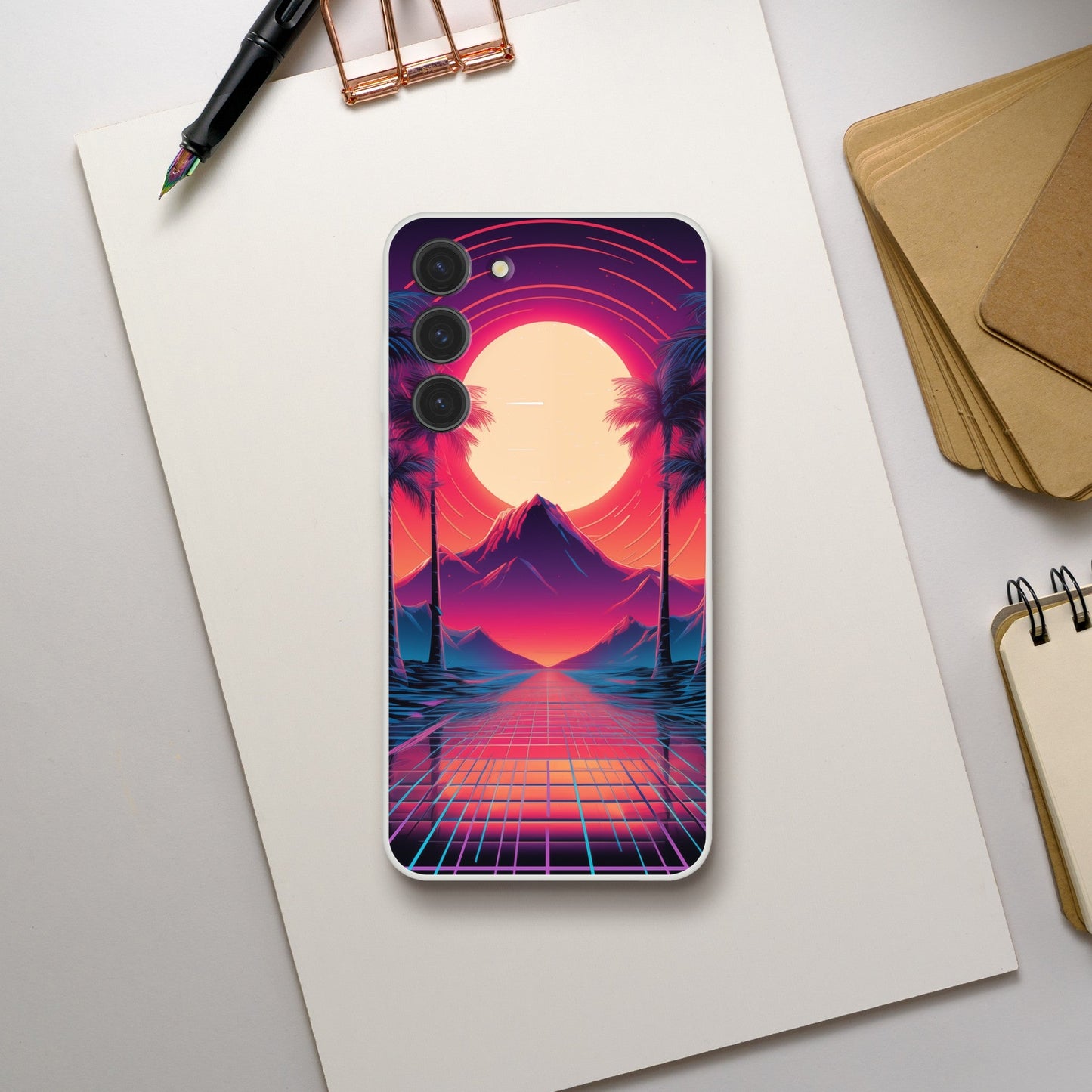 Synthwave Flexi Case (iphone and samsung)