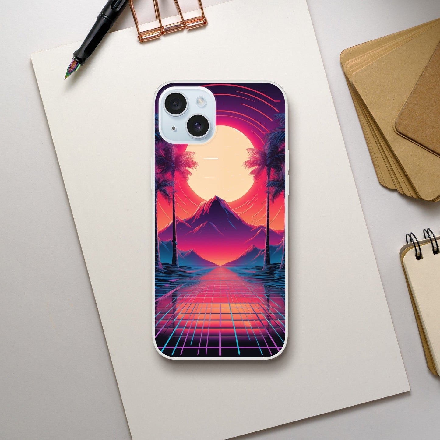 Synthwave Flexi Case (iphone and samsung)