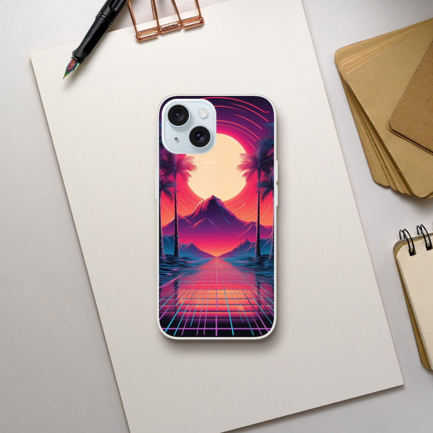 Synthwave Flexi Case (iphone and samsung)