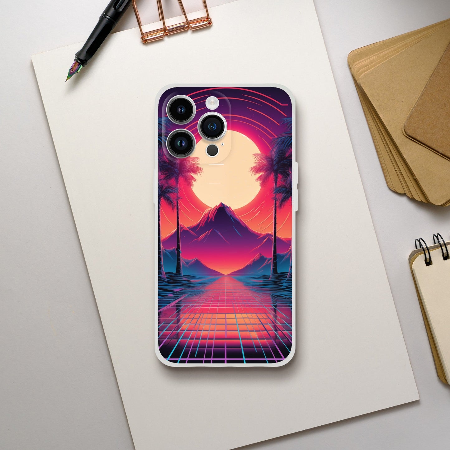 Synthwave Flexi Case (iphone and samsung)