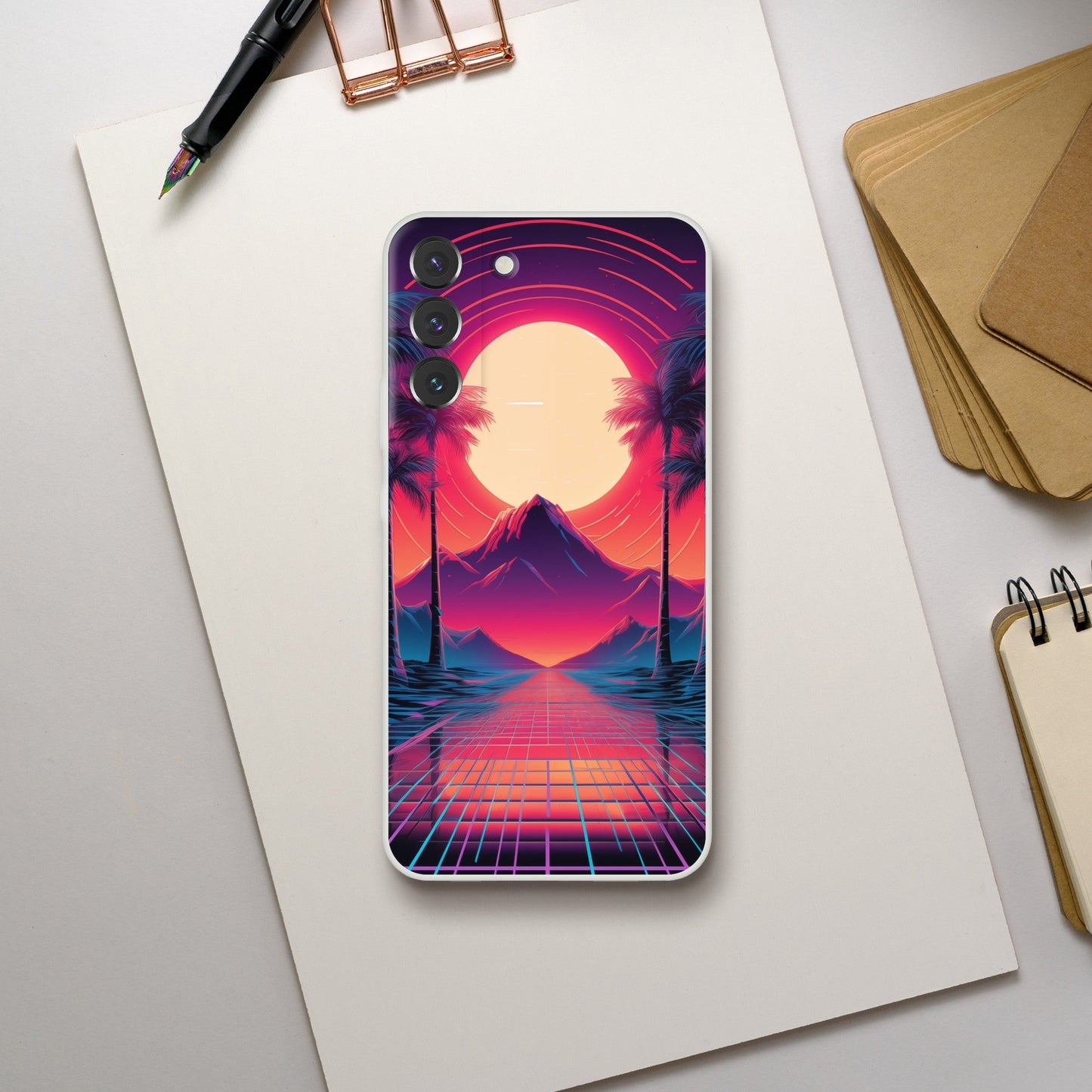 Synthwave Flexi Case (iphone and samsung)