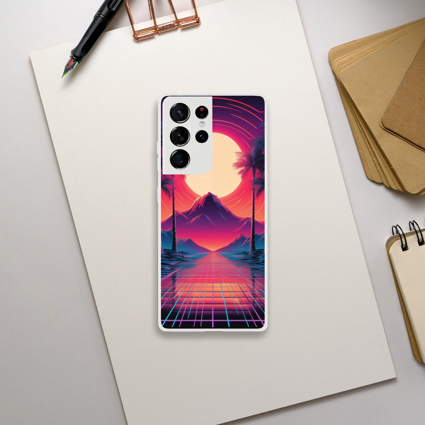 Synthwave Flexi Case (iphone and samsung)