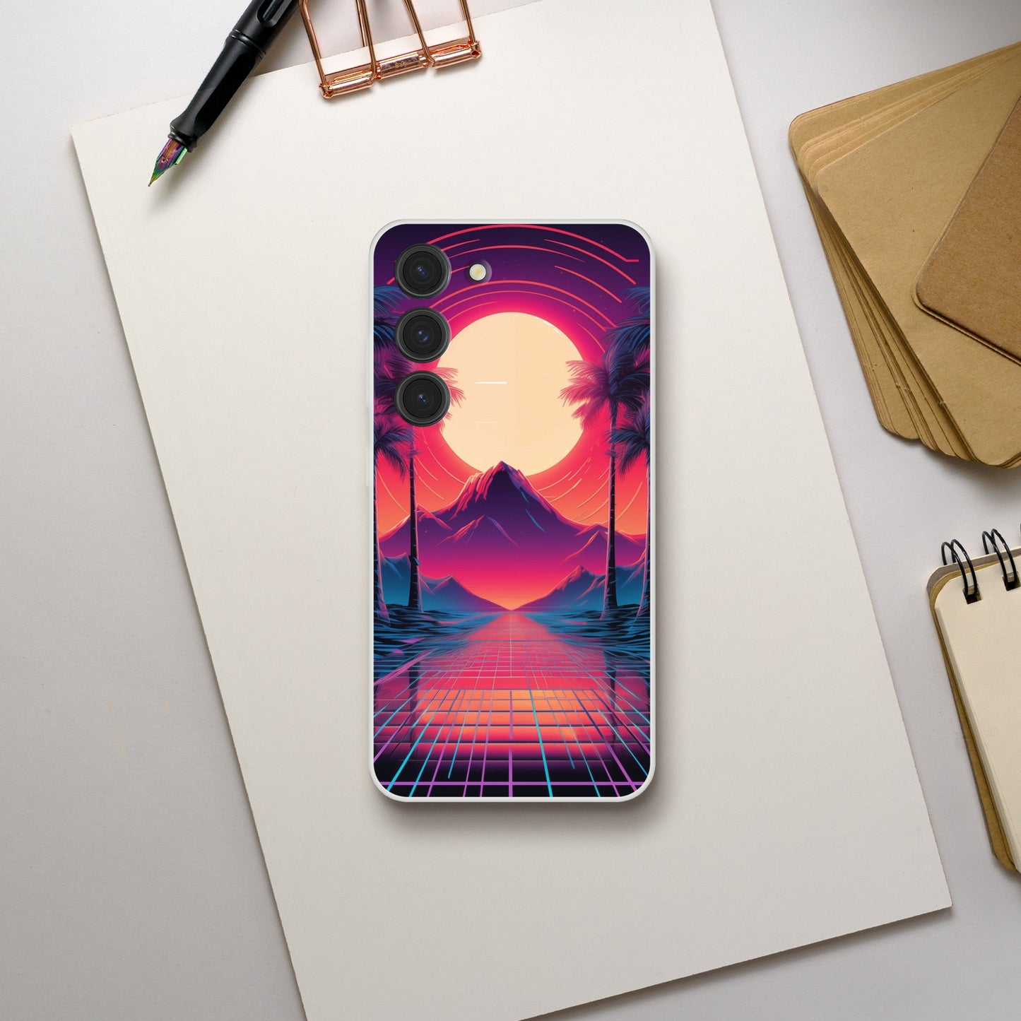 Synthwave Flexi Case (iphone and samsung)